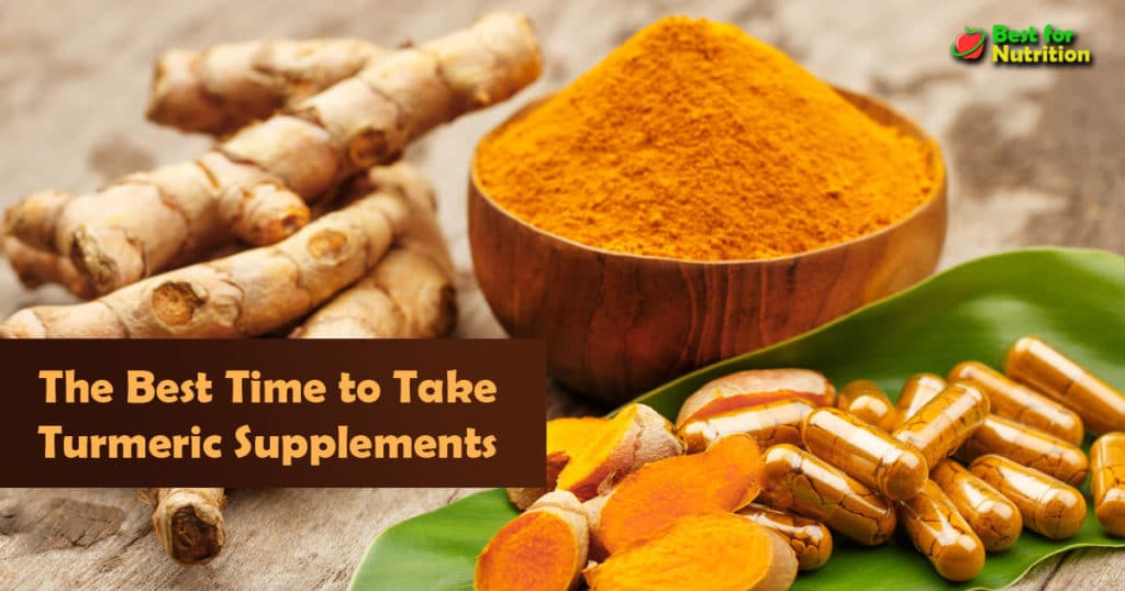 Best Time to Take Turmeric Supplements