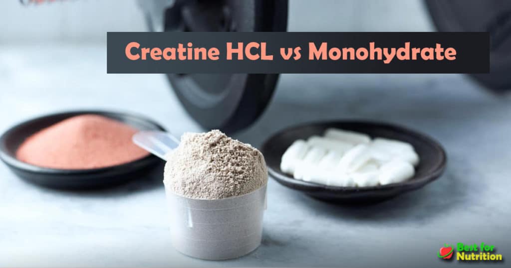 Creatine HCL vs Monohydrate