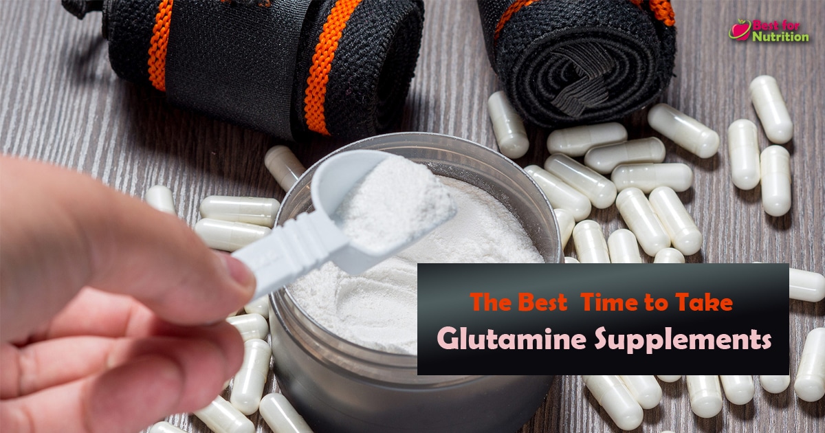 When Should I Take Glutamine Supplements