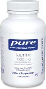 Pure Encapsulations Taurine Supplements