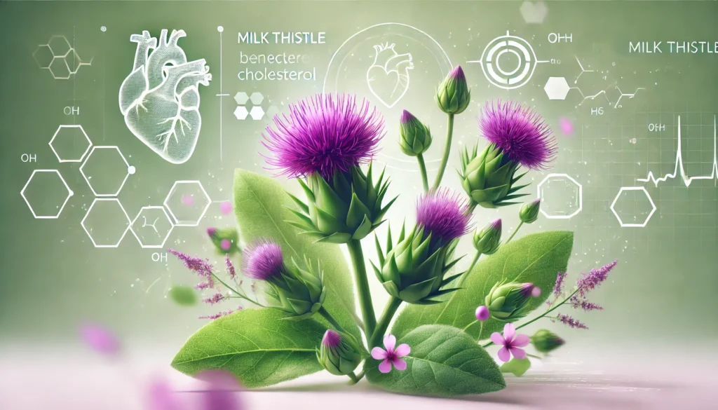 milk thistle for cholesterol