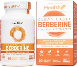 Physician’s Healthy Alternatives Clean Label Berberine