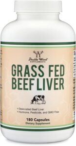 Double Wood Grass-Fed Beef Liver Capsules