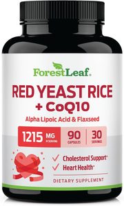 ForestLeaf Red Yeast Rice 1215 mg + CoQ10