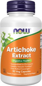 NOW Foods Artichoke Extract 450mg, 90 Veg Capsules
