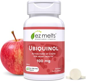 EZ Melts Ubiquinol 100mg