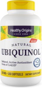 Healthy Origins Ubiquinol CoQ10 100mg