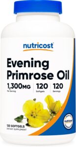 Nutricost Evening Primrose Oil 1300mg