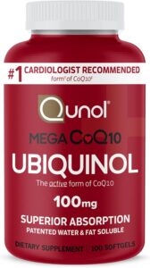 Qunol Mega Ubiquinol 100mg