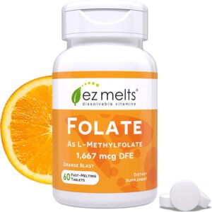 EZ Melts Dissolvable Folate