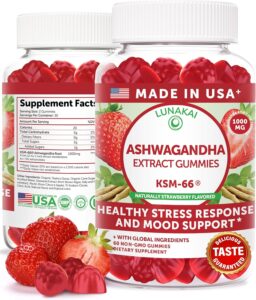 Lunakai KSM-66 Ashwagandha Gummies