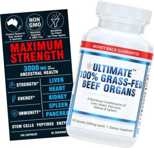 Ultimate 100% Grass Fed Beef Organs