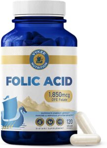 Vykee Nutrition Folic Acid Capsules
