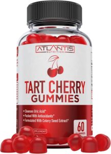 Atlantis Nutrition Tart Cherry Gummies with Celery Seed Extract