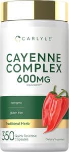 Carlyle Cayenne Pepper Capsules (350 Count)