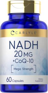 Carlyle NADH + CoQ10 20mg