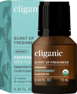 Cliganic Organic Peppermint Essential Oil