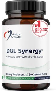 Designs for Health DGL Synergy 500 mg Chewables