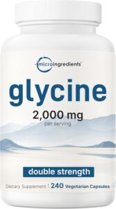 Micro Ingredients Glycine 2,000mg