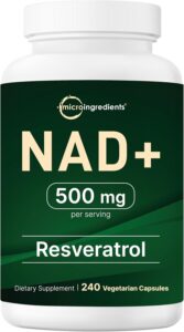 Micro Ingredients NAD+ with Resveratrol