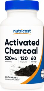 Nutricost Activated Charcoal 520mg