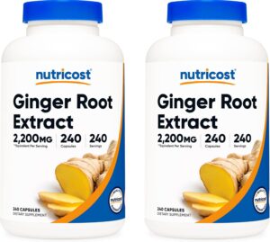 Nutricost Ginger Root Extract 550mg