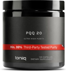 Toniiq Ultra High Purity PQQ 20mg