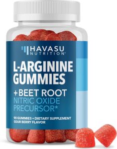 Havasu Nutrition L-Arginine Gummies with L-Citrulline and Beet Root