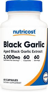 Nutricost Black Garlic Extract (60 Capsules)