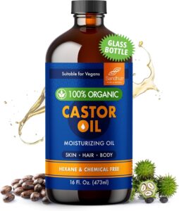 Sandhu’s 100% Organic Castor Oil
