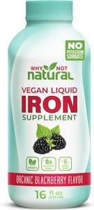 Why Not Natural Liquid Iron Supplement