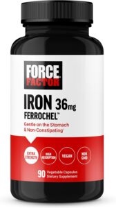 Force Factor Iron 36mg with Ferrochel