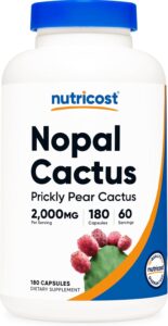 Nutricost Nopal Cactus 2000mg
