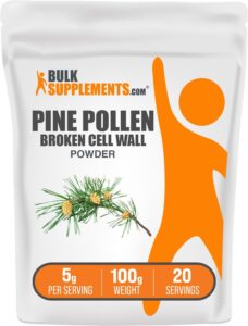 BulkSupplements.com Pine Pollen Powder
