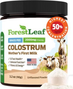 ForestLeaf Colostrum Powder 50% IgG