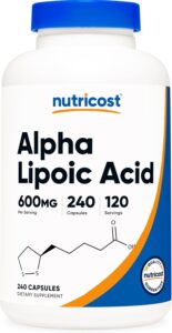 Nutricost Alpha Lipoic Acid 600mg