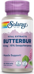 SOLARAY Butterbur Root Extract 50 mg
