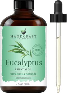 Handcraft Blends Eucalyptus Essential Oil – Huge 4 Fl Oz