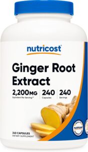 Nutricost Ginger Root Extract 2,200mg