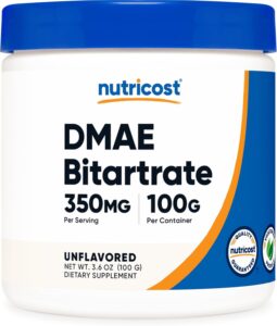 Nutricost Pure DMAE-Bitartrate Powder