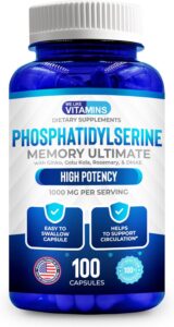 We Like Vitamins Phosphatidylserine with DMAE