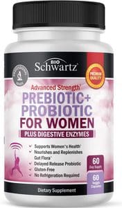 BioSchwartz Prebiotics and Probiotics for Women