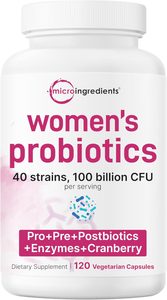 Micro Ingredients Probiotics for Women 100 Billion CFU
