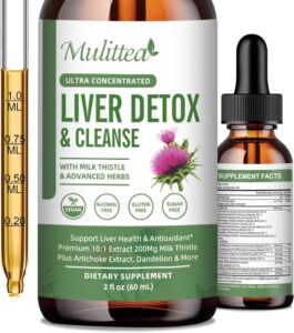 Mulittea Liver Health & Lymphatic Drainage Drops