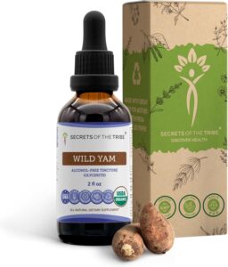 Secrets of the Tribe Wild Yam Alcohol-Free Tincture