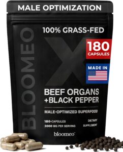 Bloomeo Beef Organ Supplement for Men