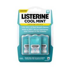 Listerine PocketPaks Cool Mint Breath Strips