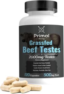 Primal Being Grassfed Beef Testes Capsules