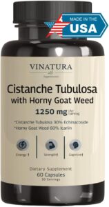 VINATURA Cistanche with Horny Goat Weed 60% Icariin