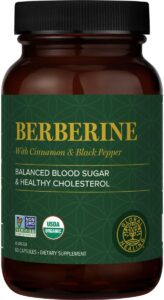 Global Healing Organic Berberine with Ceylon Cinnamon & Black Pepper
